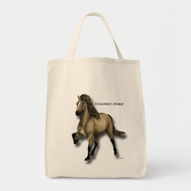 Vintage Icelandic Tote Bag (Front)