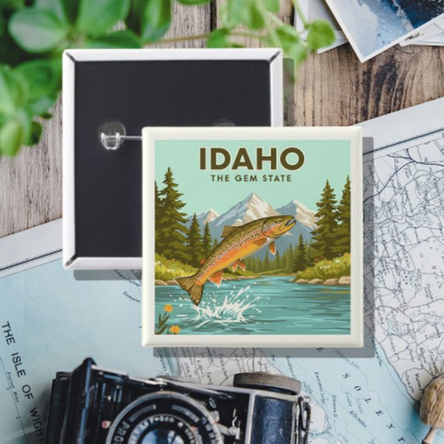 Vintage Idaho Button (Creator Uploaded)