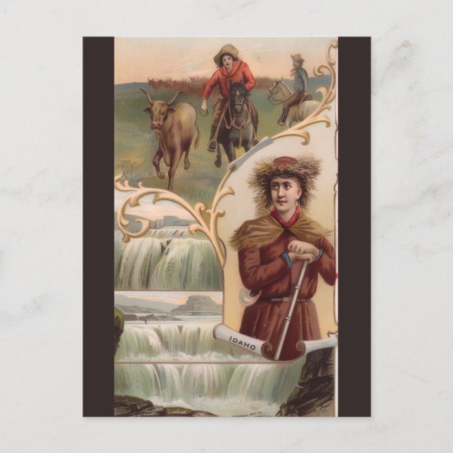 Vintage Idaho Postcard (Front)