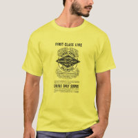 Vintage Illinois Central RR Men's Basic T-Shirt