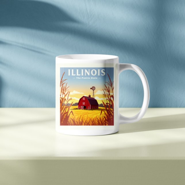 Vintage Illinois Coffee Mug (Creator Uploaded)