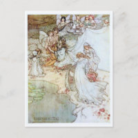 Vintage Illustration by Arthur Rackham Fairies