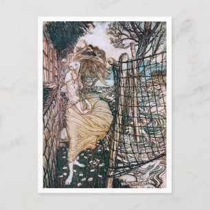 Vintage Illustration by Arthur Rackham Undine Postcard