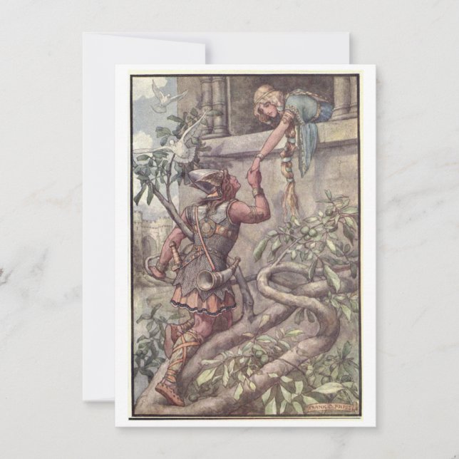 Vintage Illustration by Frank C. Pape "The Prince" (Front)