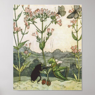 Vintage Illustration Else Wenz-Vietor Poster