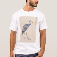 Vintage illustration: Grey heron T-Shirt