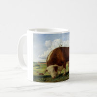 Hereford Cow: One Tough Momma: Mother's Day Mug, Zazzle