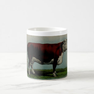 Hereford Cow: One Tough Momma: Mother's Day Mug, Zazzle