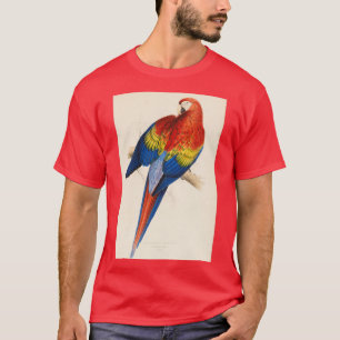 Vintage Illustration of a Macaw Parrot 1832 T-Shirt