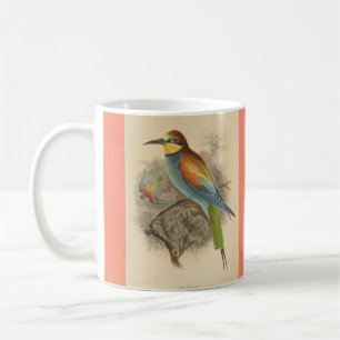 Vintage illustration of European Bee-Eater Coffee Mug