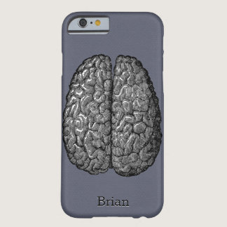 Vintage Illustration of Human Brain Barely There iPhone 6 Case