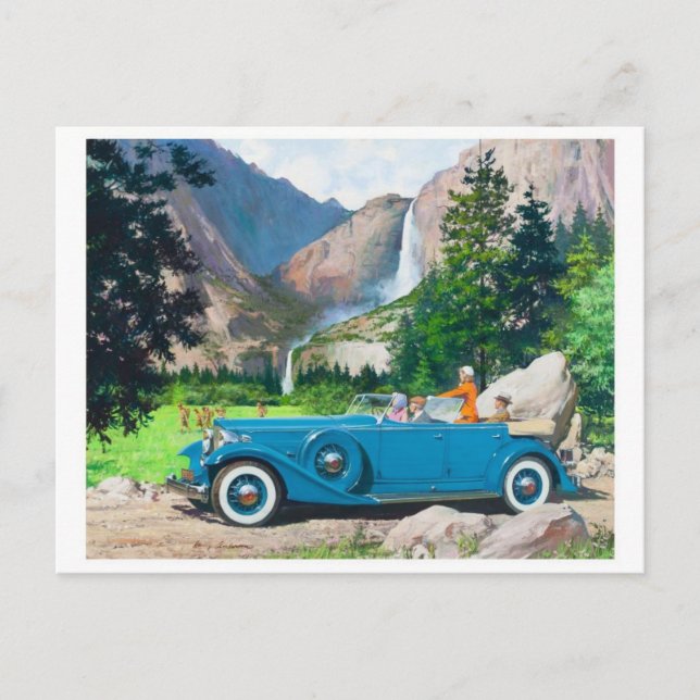 Vintage Illustration Postcard (Front)