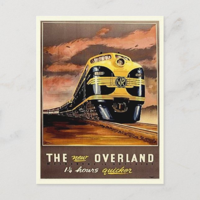 Vintage Illustration Postcard (Front)