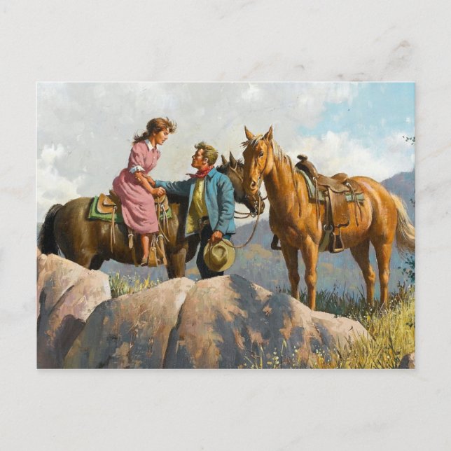 Vintage Illustration Postcard (Front)