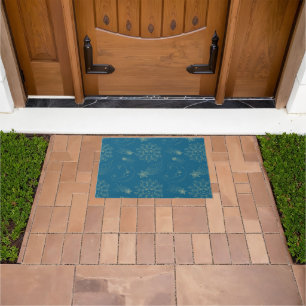 Vintage Illustration Sun Moon Stars Doormat