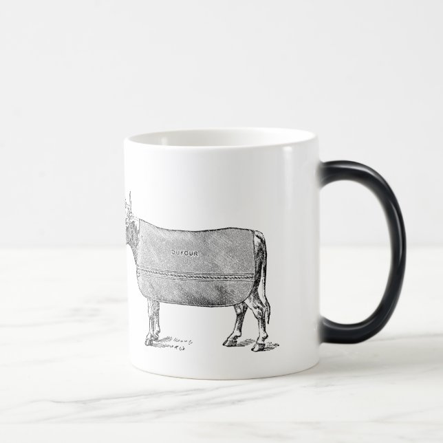 VINTAGE ILLUSTRATION The Cow Welfare Mug (Right)