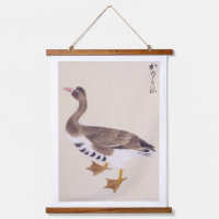Vintage illustration: Wild goose Hanging Tapestry