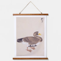 Vintage illustration: Wild goose Hanging Tapestry