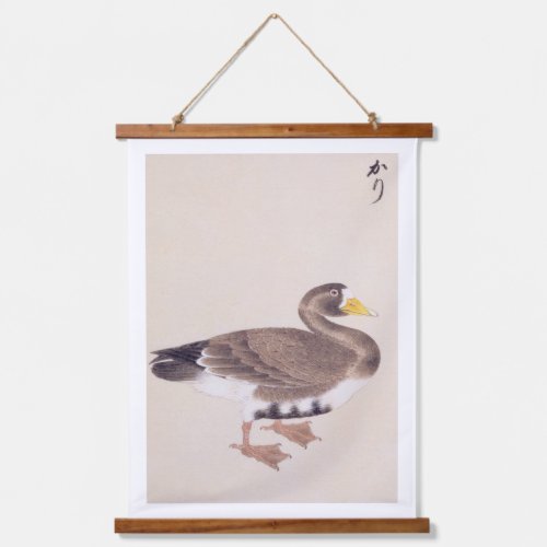 Vintage illustration Wild goose Hanging Tapestry