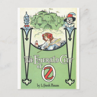 Vintage Illustration, Wizard Of Oz, Emerald City Postcard
