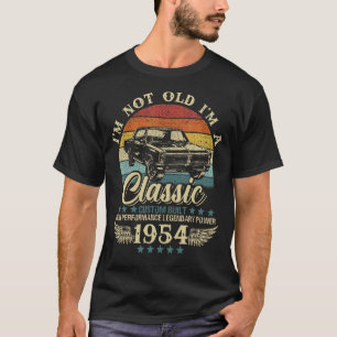 Vintage I'm Not Old I'm Classic Car Graphic Birthd T-Shirt