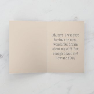 Vintage Image/Humor/Friendship/How Are You?