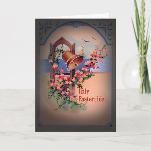 Vintage image of Easter also known as Eastertide Holiday Card