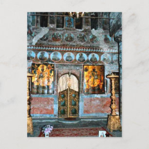 Vintage image, tomb of Vlad Dracul Postcard