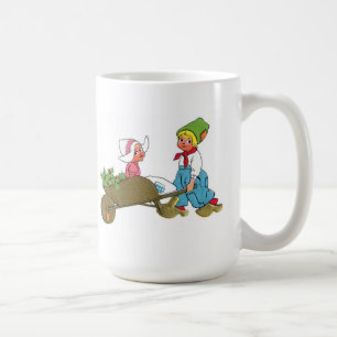 Vintage Image with Two Dutch Children Mug