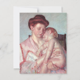Vintage Impressionism, Sleepy Baby by Mary Cassatt