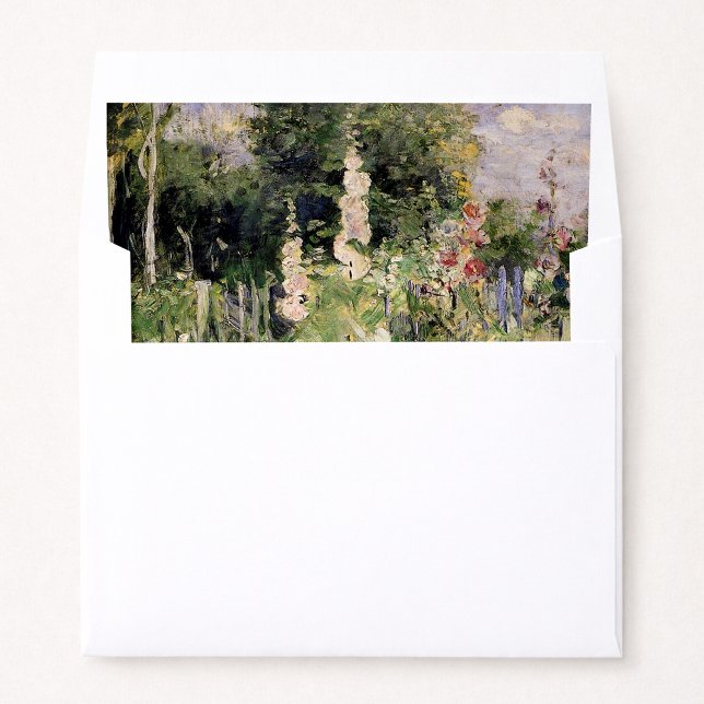 Vintage Impressionist Garden Wedding Envelope Line Liner (Creator Uploaded)