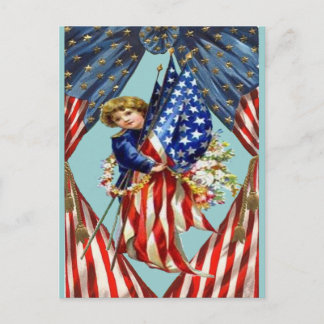 Vintage Independence and Freedom, ZSSG Postcard