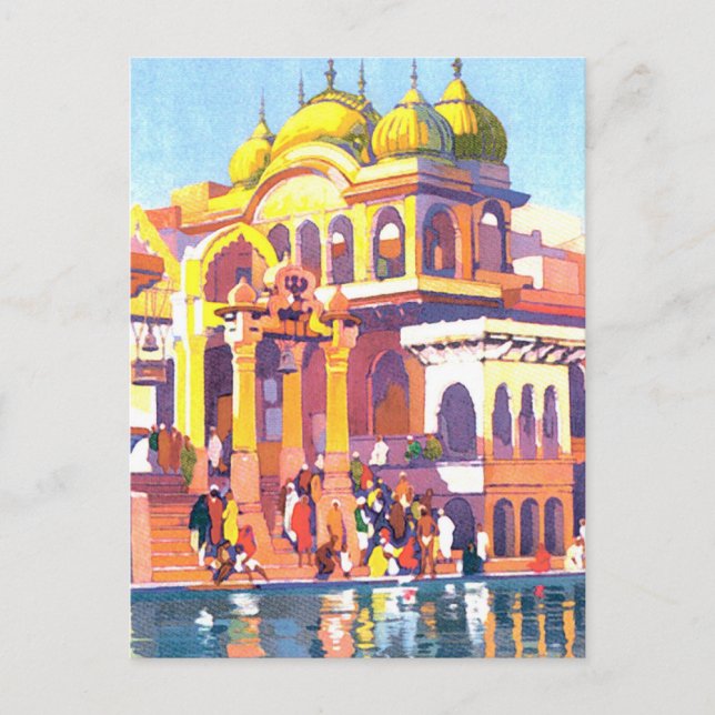 Vintage India Postcard (Front)