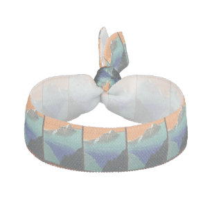 Vintage India Travel Poster hair tie