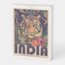 Vintage India Travel Poster