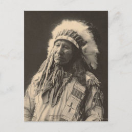 Vintage indian : Chief American Horse, Sioux - Postcard