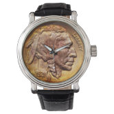 Native American Tribal Bear Design Watch | Zazzle