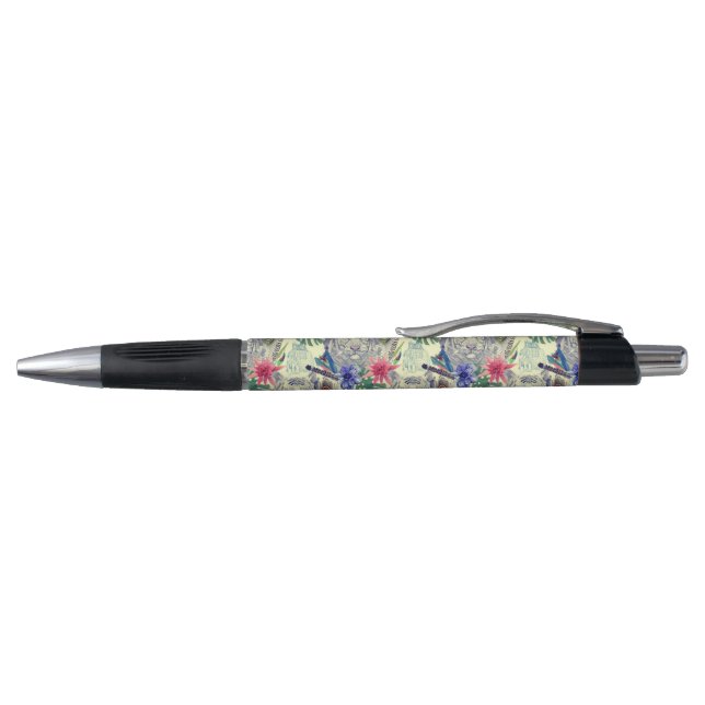 Vintage Indian Style Tiger Pattern Pen (Top)