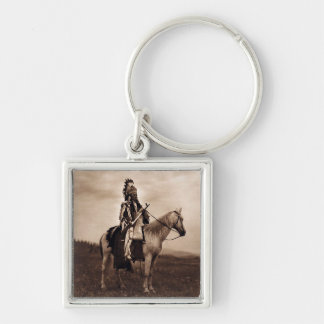Vintage Indian War Chief Keychain
