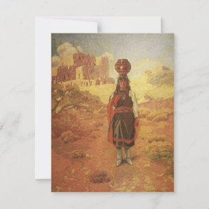 Vintage Indian Water Carrier by EW Rollins