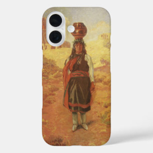 Vintage Indian Water Carrier by EW Rollins iPhone 16 Case