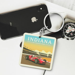 Vintage Indiana Keychain