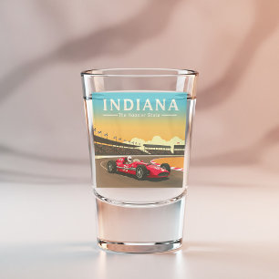Vintage Indiana Shot Glass