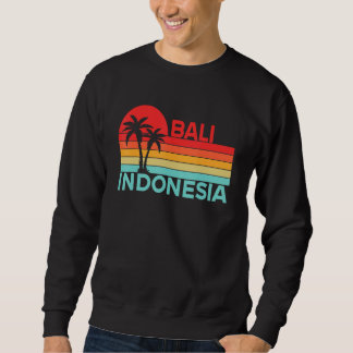 Vintage Indonesia Vacation Travel Asia Bali 3 Sweatshirt