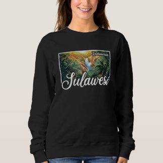 Vintage Indonesia Vacation Travel Asia Sulawesi 1 Sweatshirt