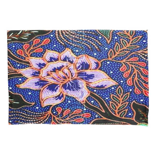 Vintage, Indonesian Batik Pillow Case (Front)