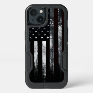 Vintage Industrial American Flag iPhone 13 Case