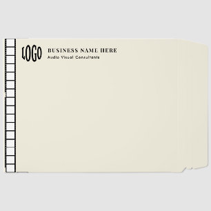 Vintage Industrial Minimalist Business Logo Envelope Mailers