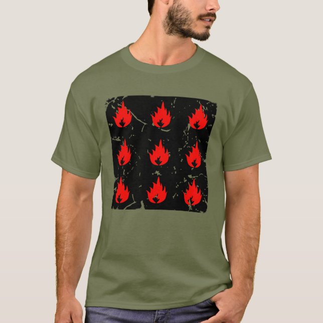 Vintage Inflammable T-Shirt (Front)