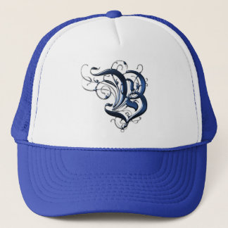 Vintage Initial B Trucker Hat